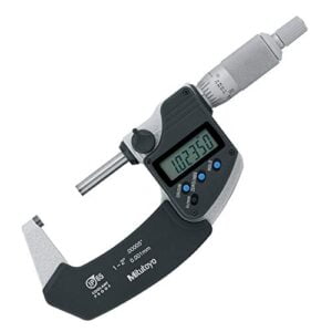 Mitutoyo 293-341-30 Digimatic Outside Micrometer, 1-2"/25.4-50.8 mm,0.