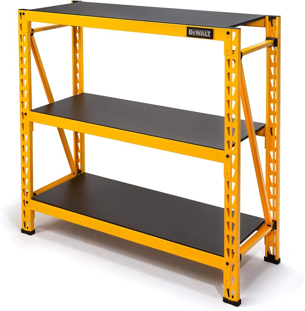 Dewalt 4Foot Tall, 3Shelf Industrial Storage Rack